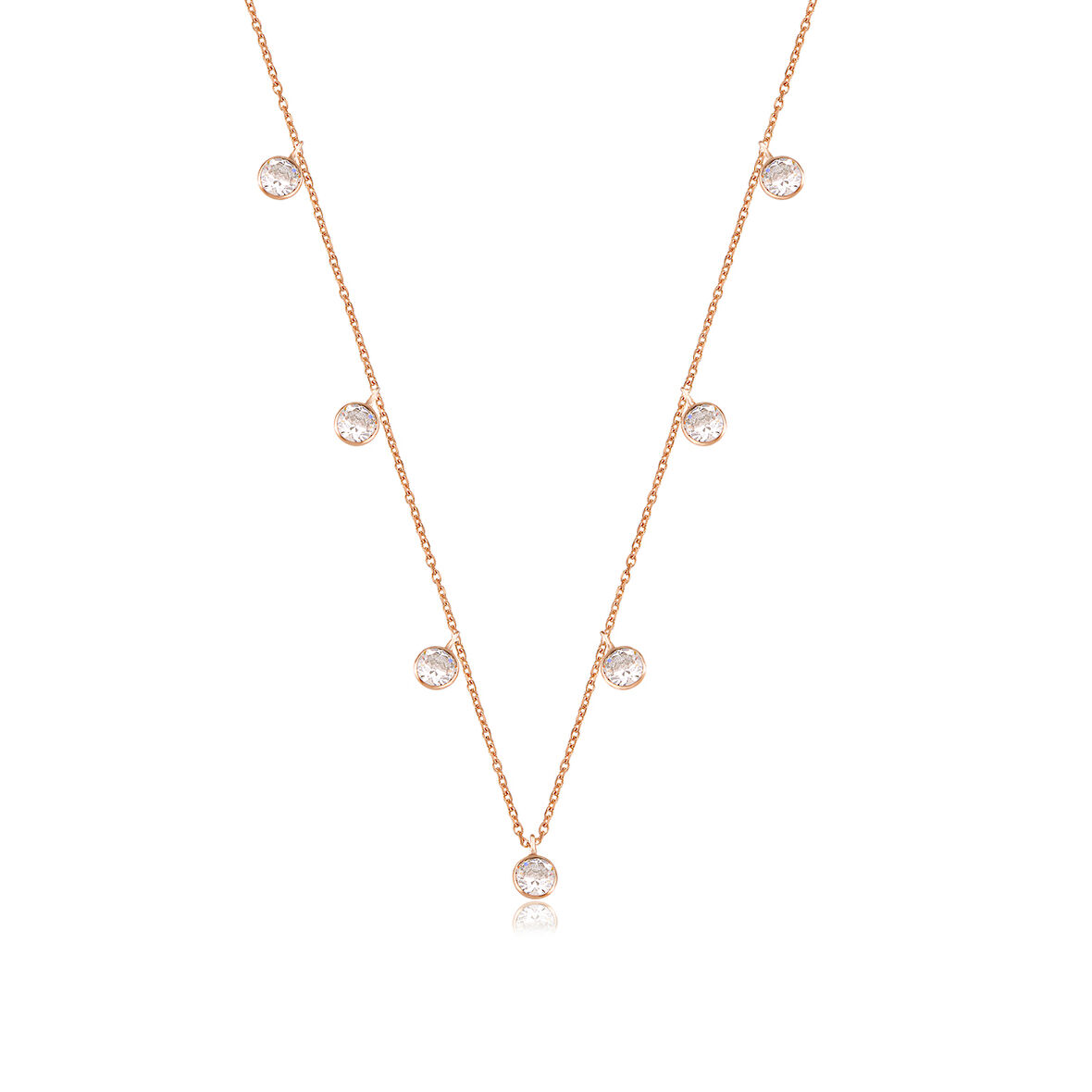 EMILIANO JEWELLERY SİLVER 925 AYAR ZİRKON TAŞLI TİFFANY KOLYE