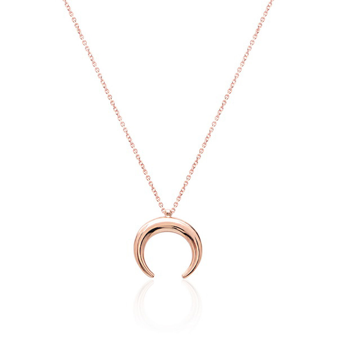 EMILIANO JEWELLERY SİLVER 925 AYAR HİLAL KOLYE