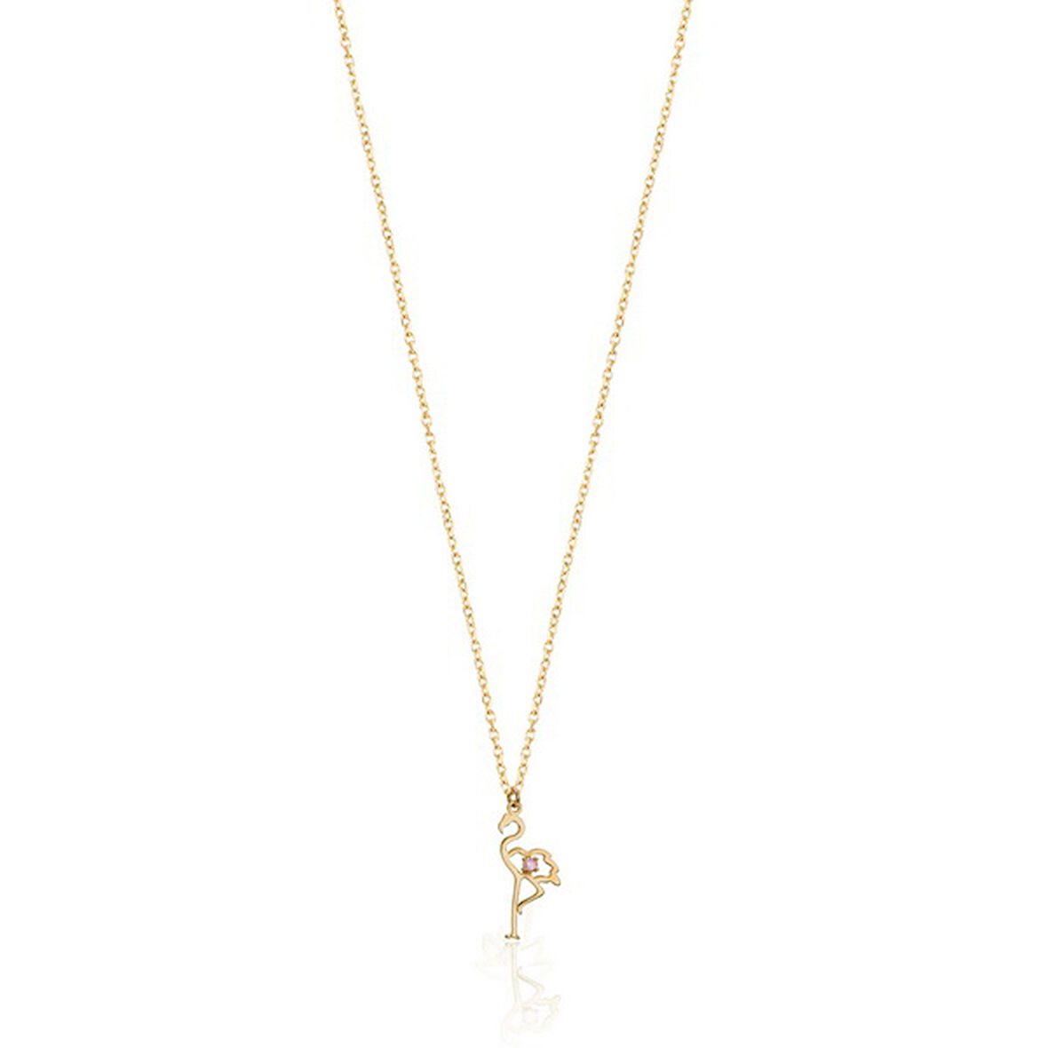 EMILIANO JEWELLERY 925 AYAR GÜMÜŞ TAŞLI PELIKEN KOLYE