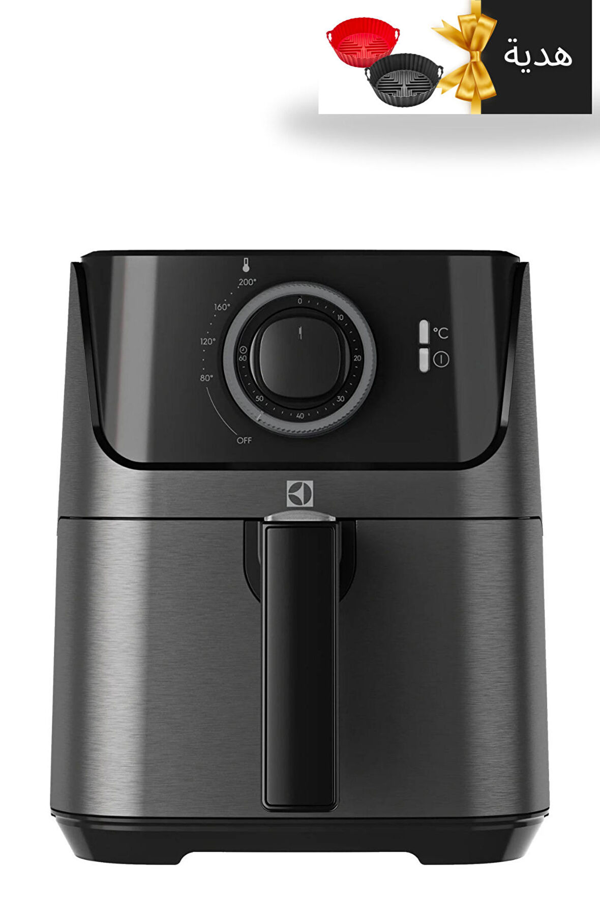 Create 5 AirFryer E5AF1-4GB 3,5 litre Hazne- 2.5 Litre İç Sepet Kapasiteli, Pişirme Kabı Hediyeli