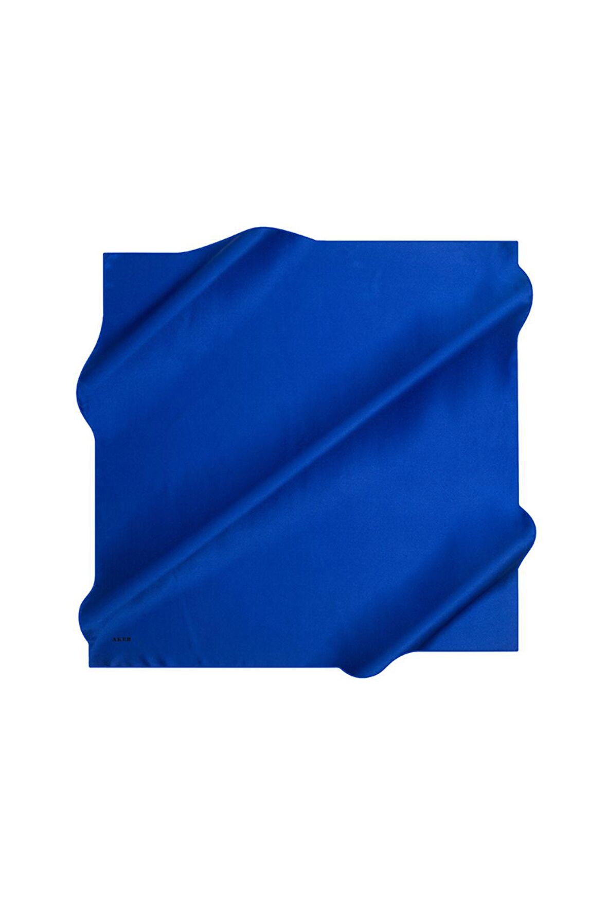 Aker Eşarp Saks Kadın Düz İpek Eşarp