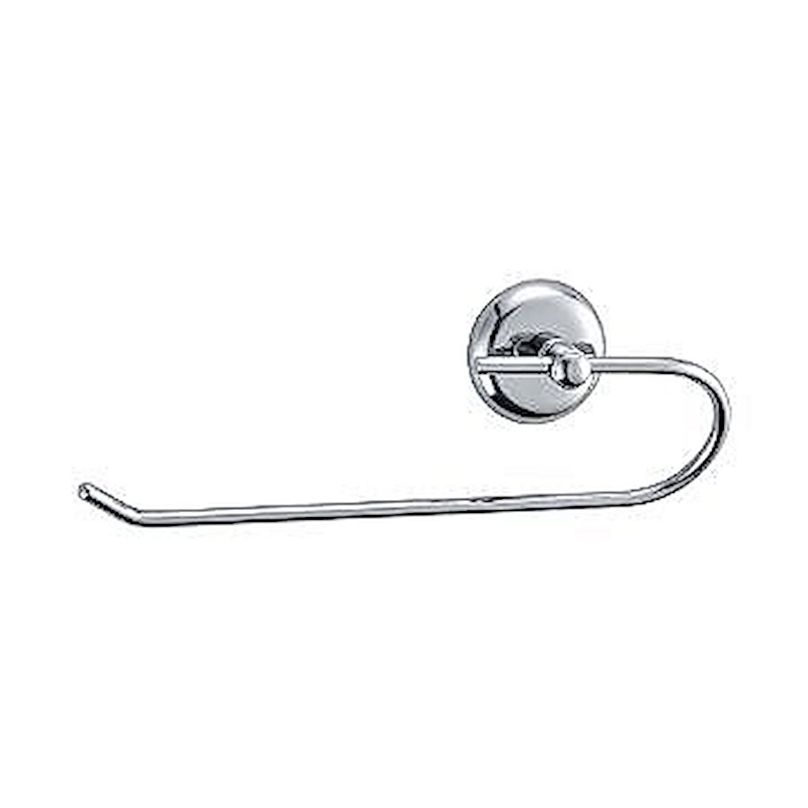 Metal Krom Kaplama Kağıt Havluluk Rulo Havlu Askısı Tutacağı