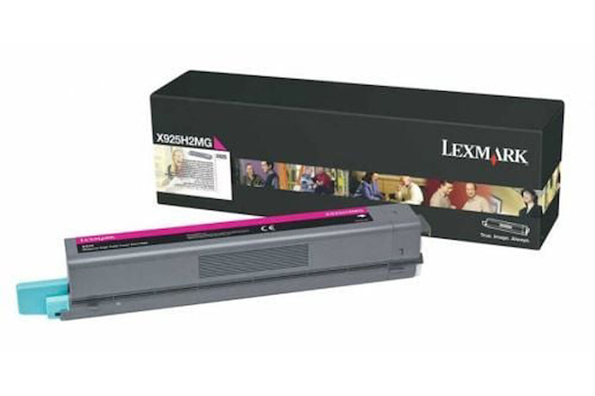 Lexmark X925H2MG Kırmızı Magenta Orjinal Toner  X925de