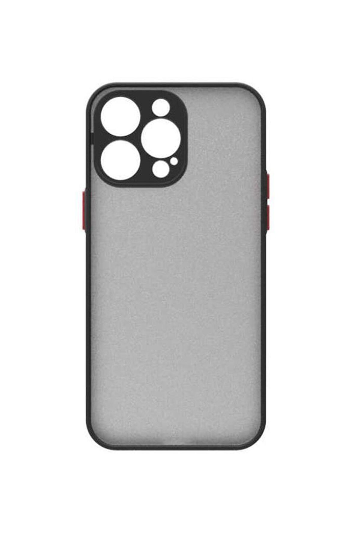 Apple iPhone 14 Pro Max Kılıf Mat Yüzey Kamera Korumalı Silikon