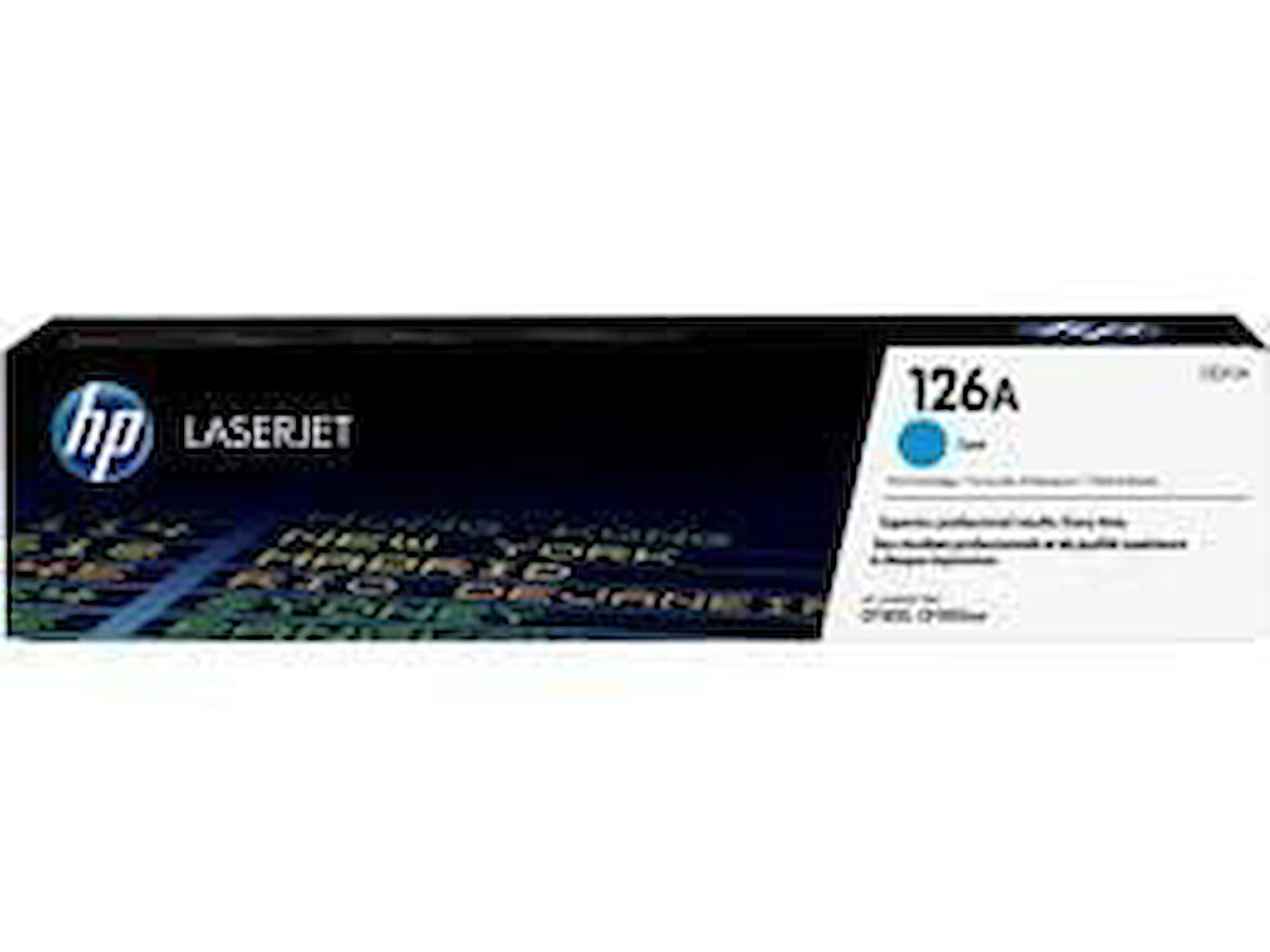 HP CE311A (126A) Mavi Cyan Orjinal Toner LaserJet CP1025