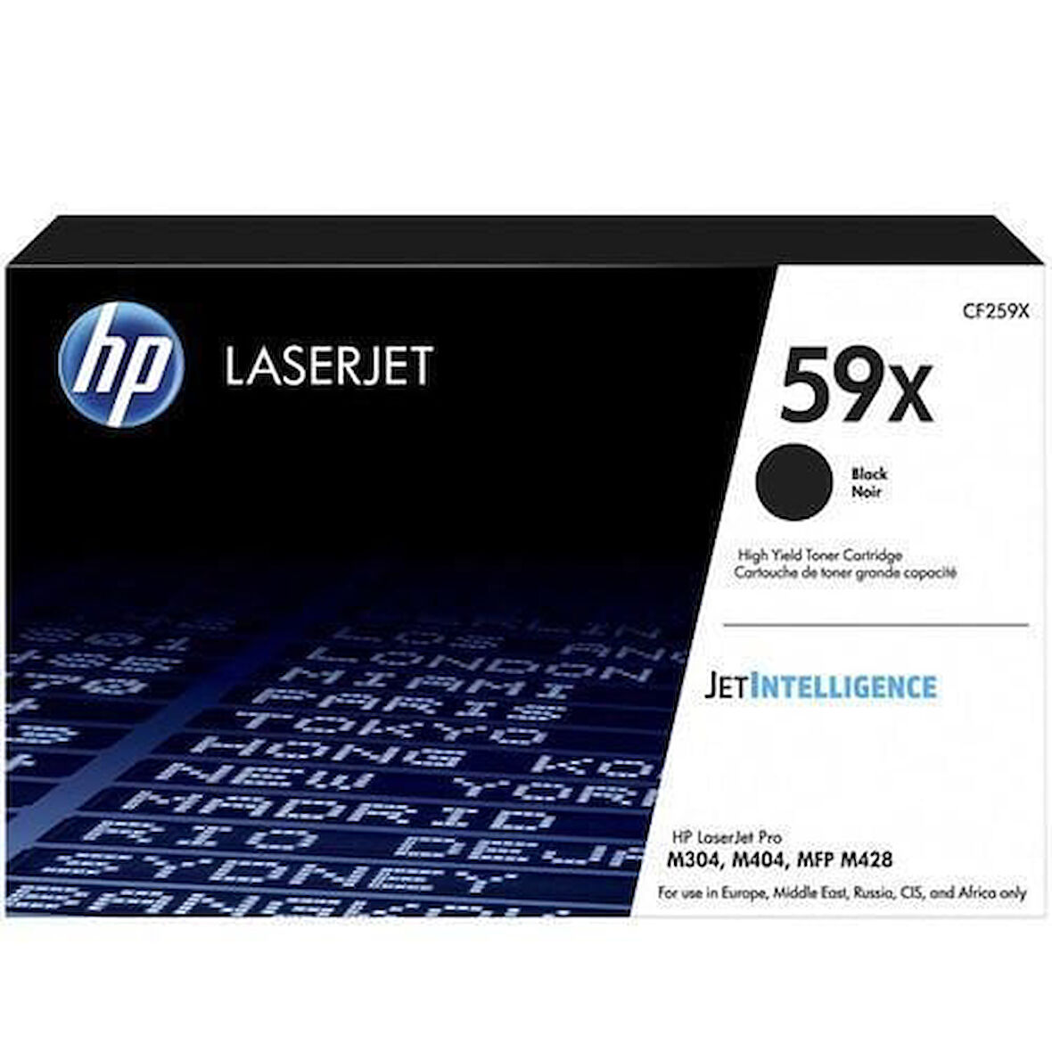 HP CF259X (59X) Siyah Black Orjinal Toner Yüksek Kapasite Laserjet M304 / M404 KUTU HASARLI