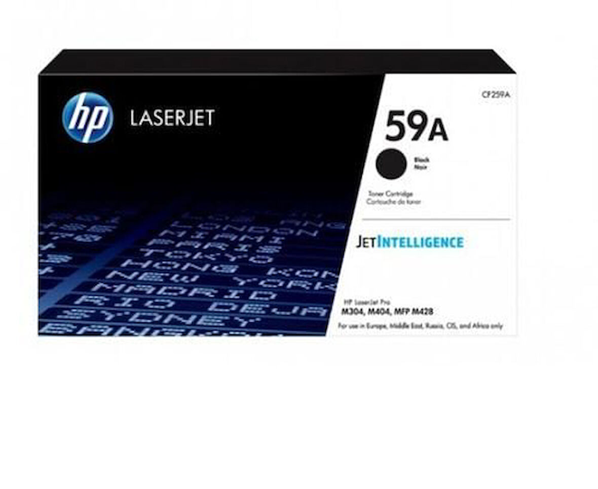 HP CF259A (59A) Siyah Black Orjinal Toner Laserjet M304 / M404