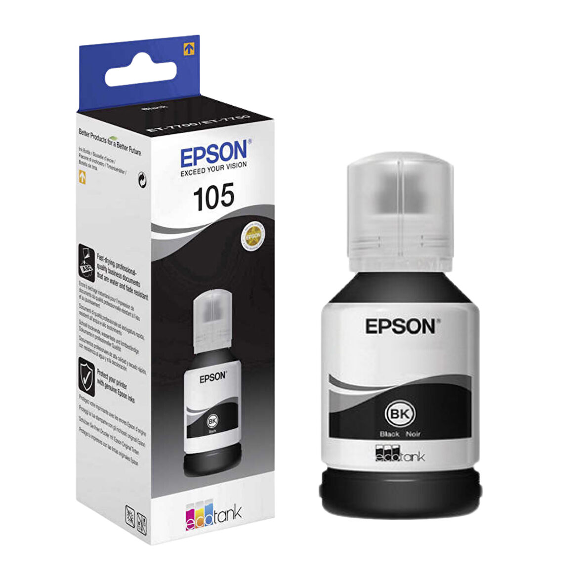 Epson 105-C13T00Q140 Siyah Orijinal Mürekkep Kartuş