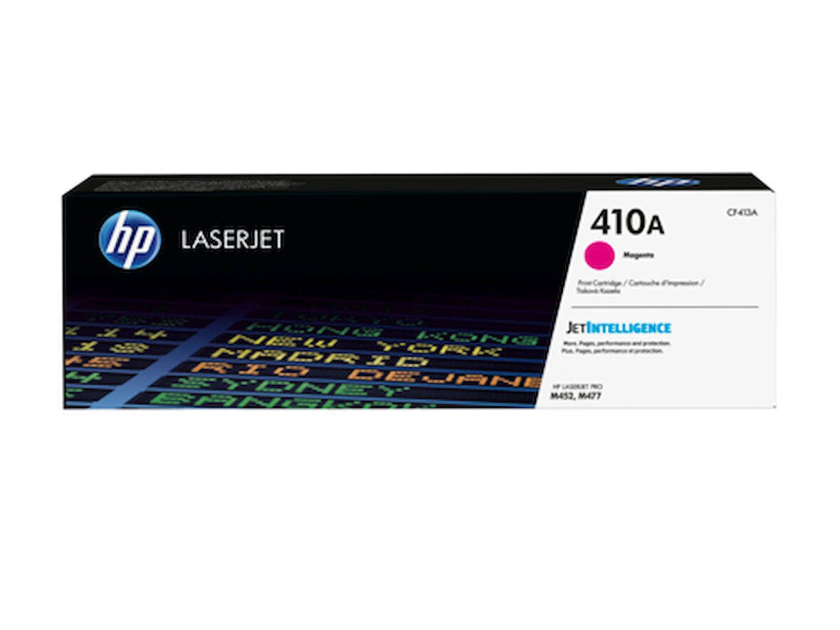 HP CF413A (410A) Kırmızı Magenta  Orjinal Toner  M452dn / M477dw KUTU HASARLI