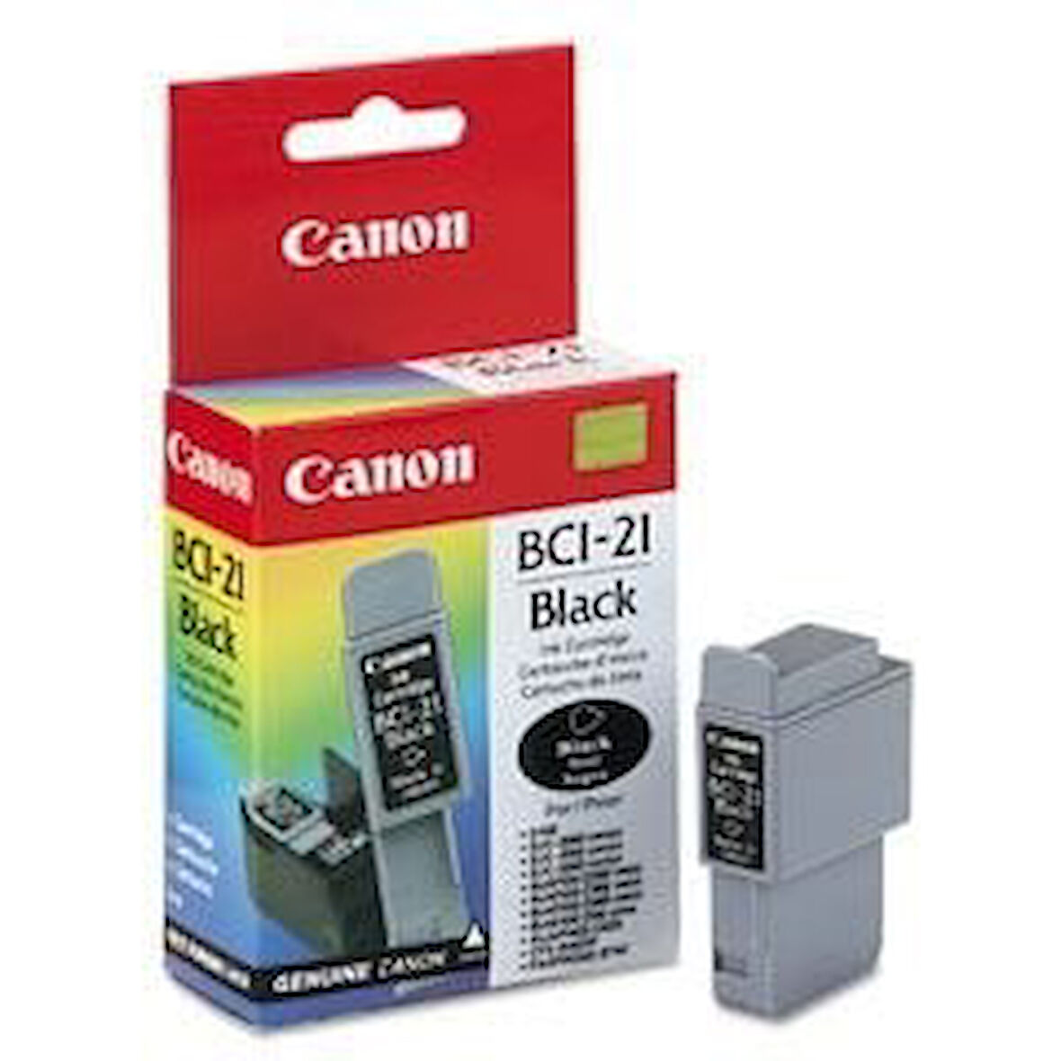 Canon BCI-21BK (0954A373) Siyah Black Orjinal Mürekkep Kartuş BJC-2000 / BJC-2100