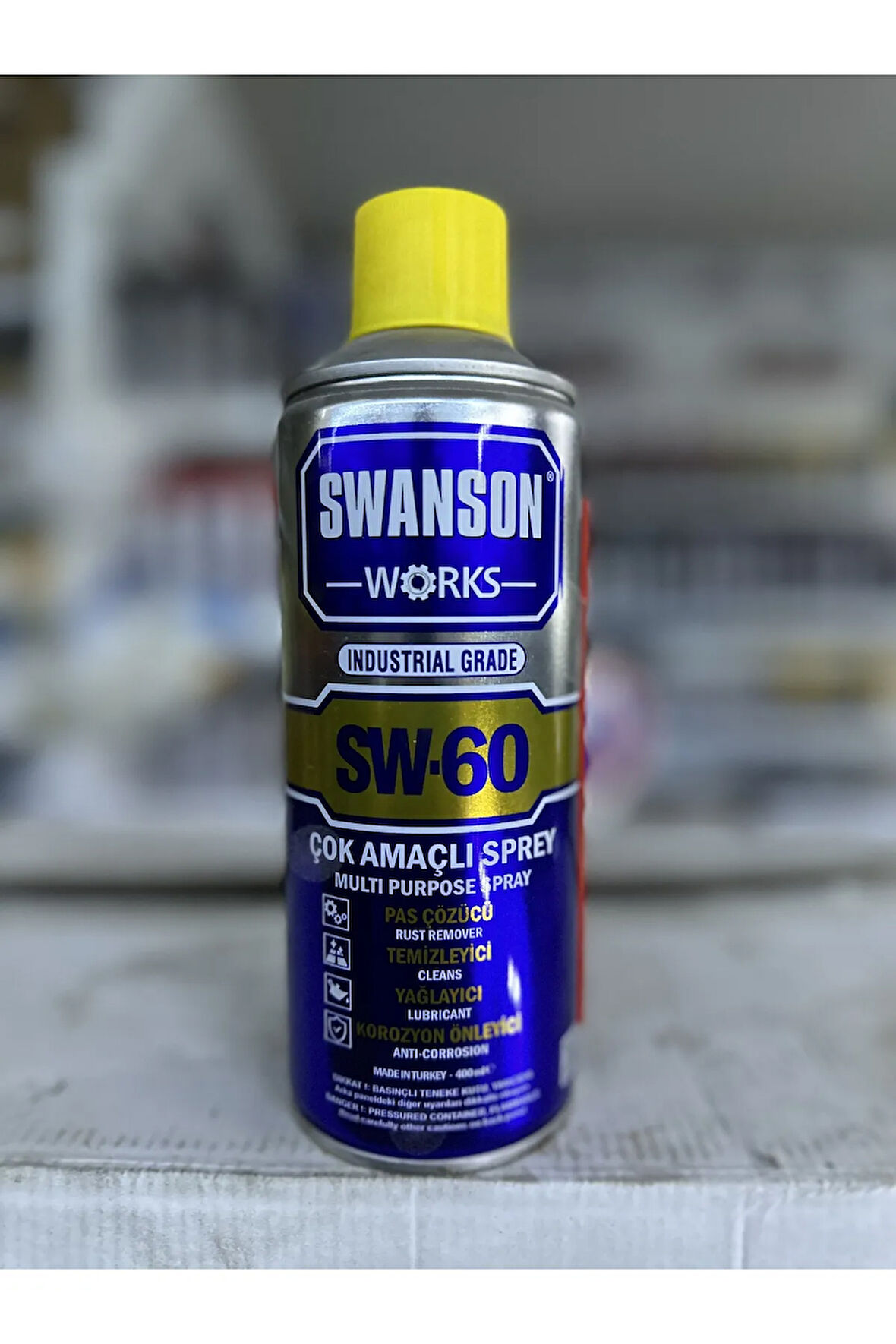 SWANSON ÇOK AMAÇLI SİPREY TEMİZLEME YAĞLAMA PAS SÖKÜCÜ 1 ADET