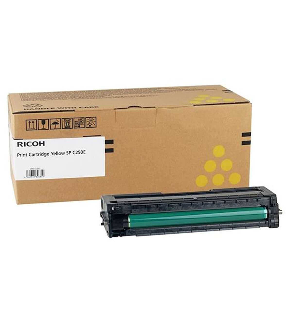 Ricoh SPC 250E Yellow Sarı Orjinal Toner Spc-250-260-261 (1.600 Sayfa) 407546