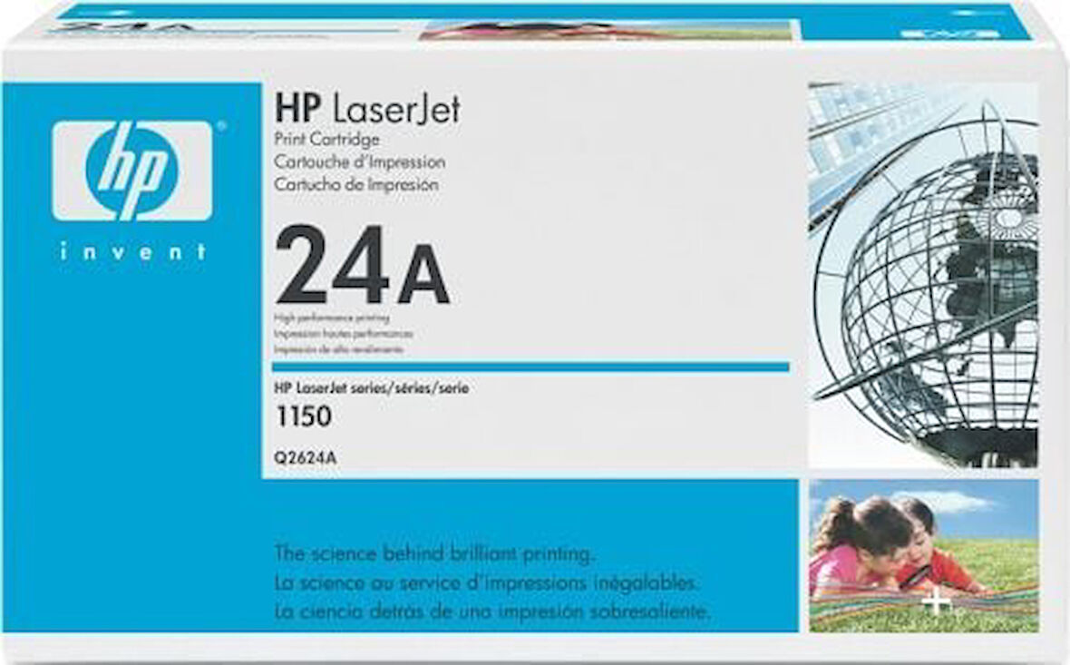 HP Q2624A (24A) Siyah Black Orjinal Toner Laserjet 1150