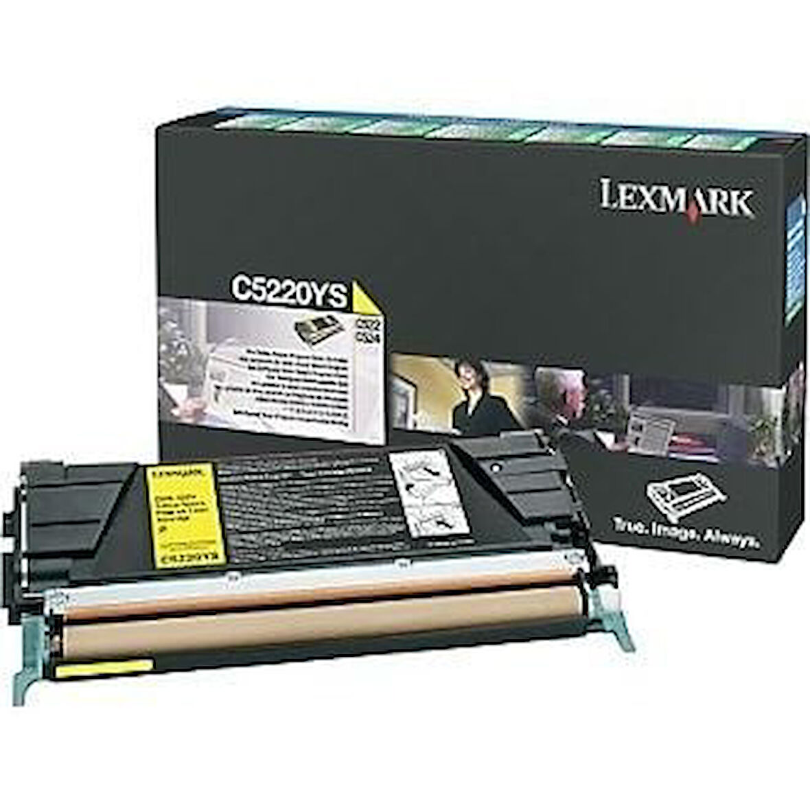 Lexmark C5220YS Sarı Yellow Orjinal Toner  C522 / C524