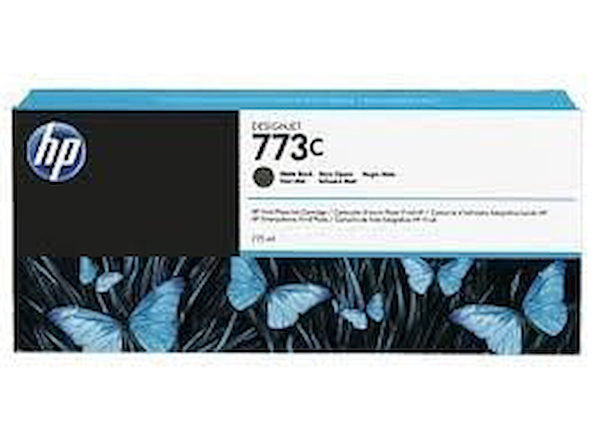 HP C1Q37A (773C) Mat Siyah Mat Black  Orjinal Kartuş DesignJet Z6600