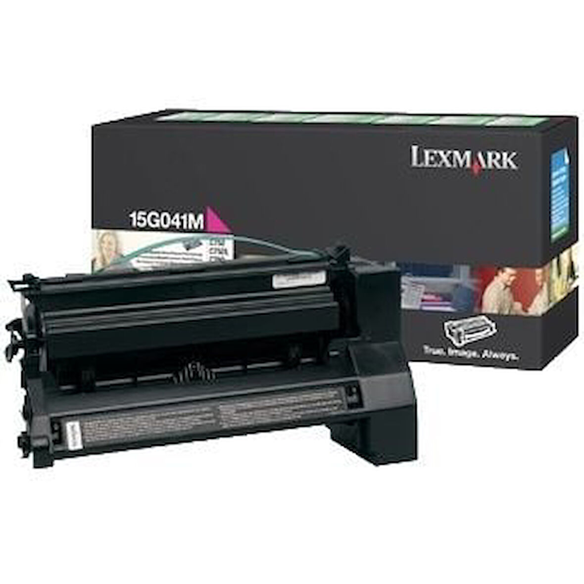 Lexmark 15G041M Kırmızı Magenta Orjinal Toner - C752 / C760