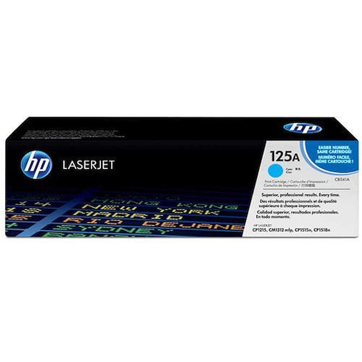 HP CB541A (125A) Mavi Cyan Orjinal Toner LaserJet CP1215