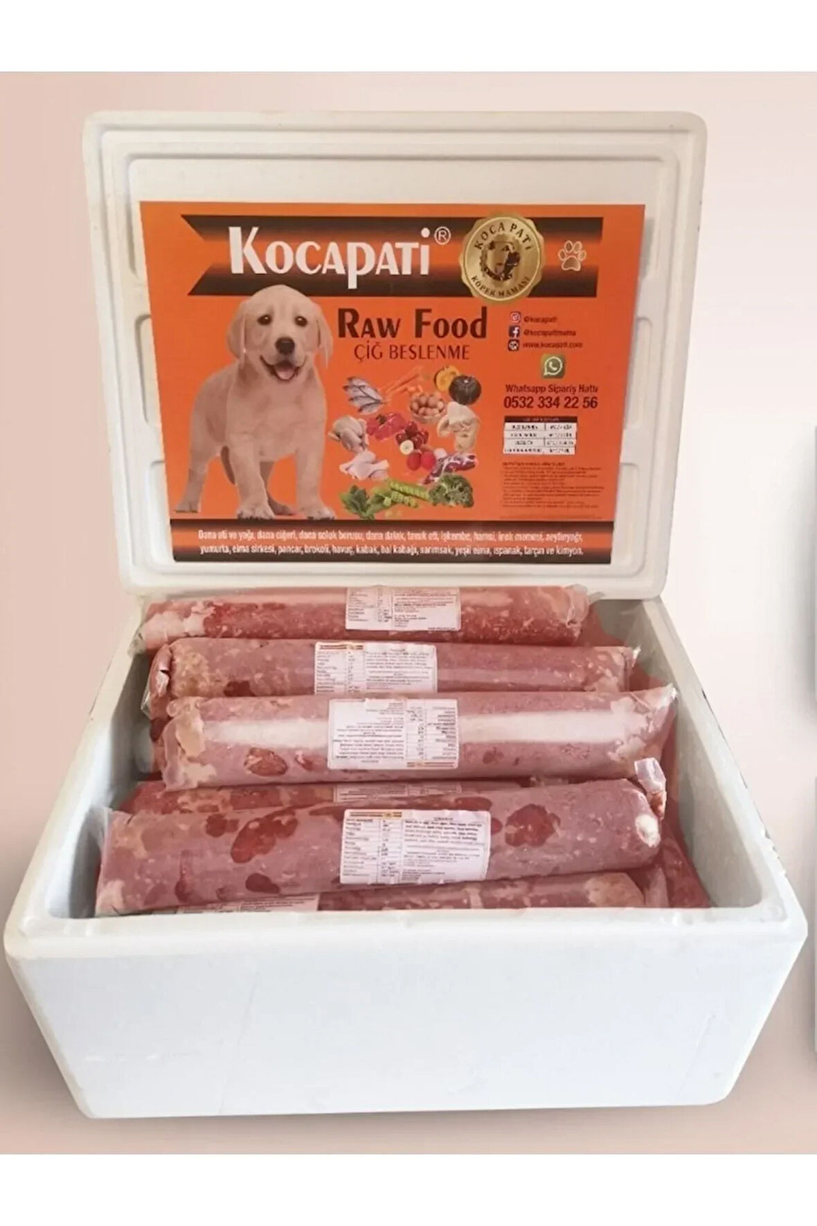 Raw Food Çiğ Besleme Köpek Maması 20 Kg