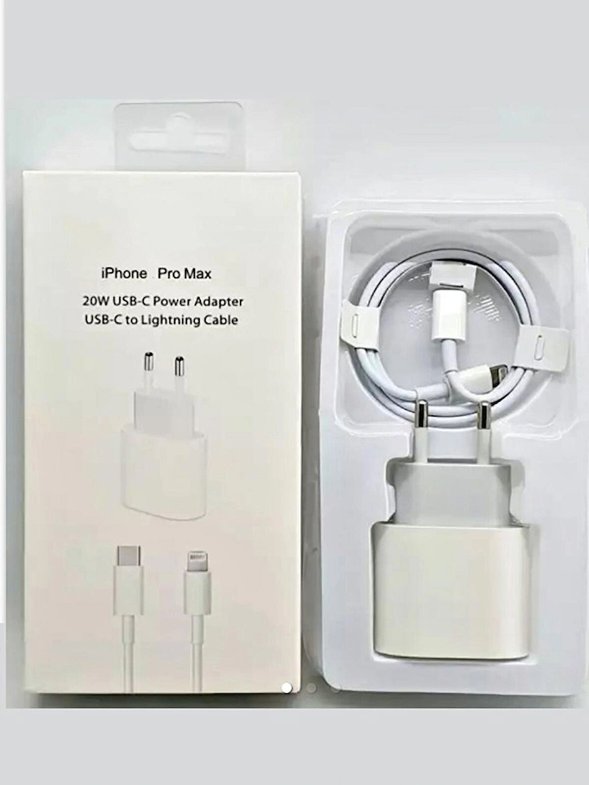 Iphone X-11-12-13 Pro - Pro Max Uyumlu Hızlı Şarj Aleti 20w Şarj Adaptörü Başlığı Şarj Cihazı