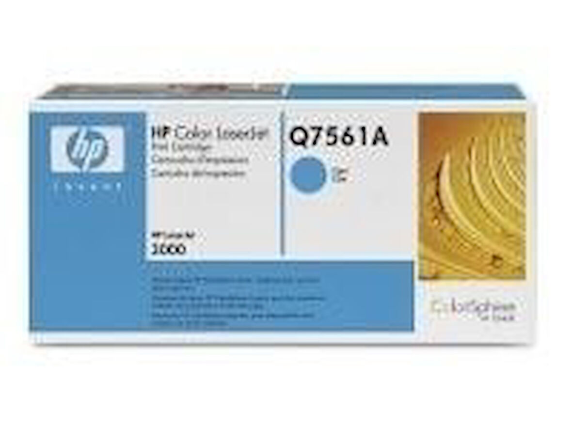 HP Q7561A (314A) Mavi Cyan Orjinal Toner LaserJet 2700 KUTUSUZ