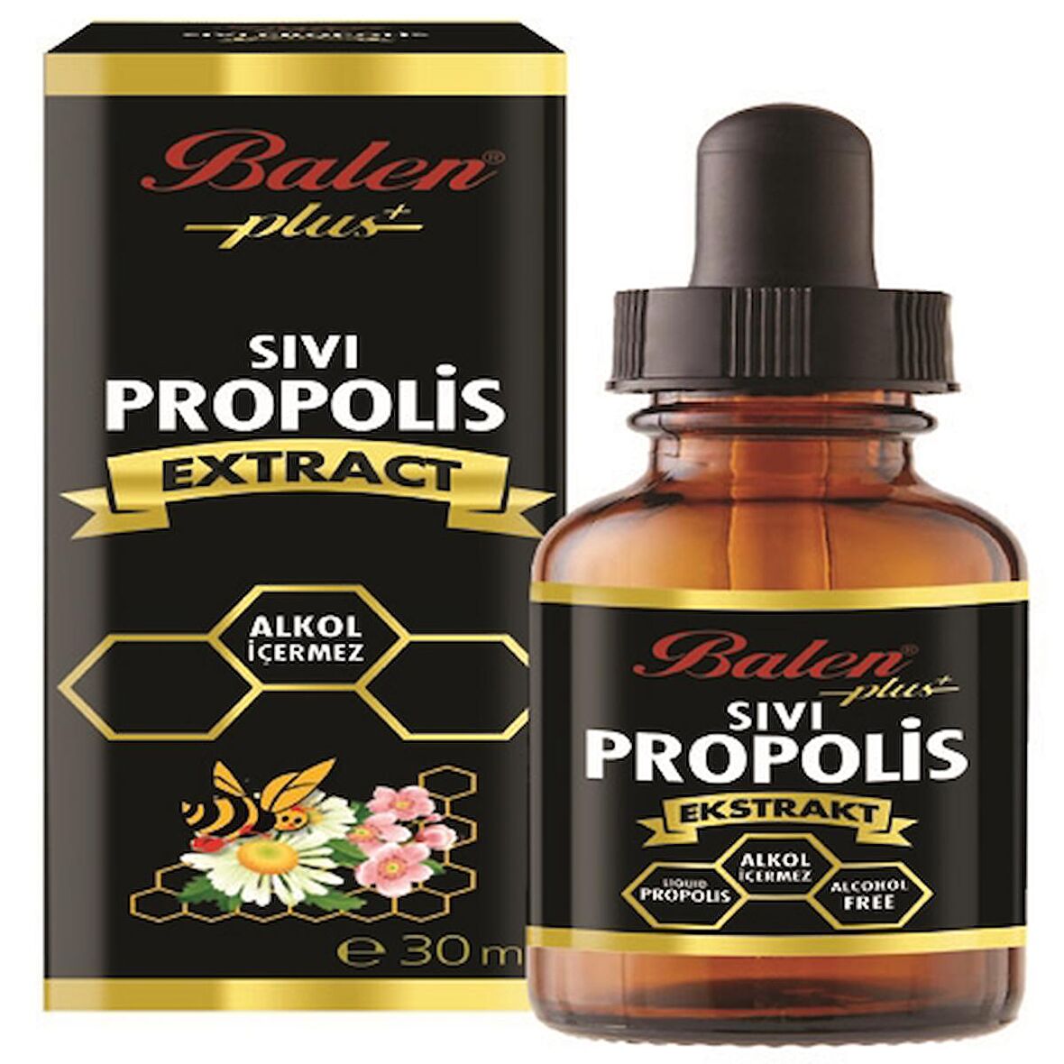 Balen Su Bazlı Sıvı Propolis Damla 30 ml.