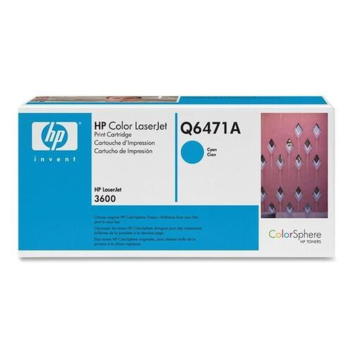 HP Q6471A (502A) Mavi Cyan Orjinal Toner Laserjet 3600