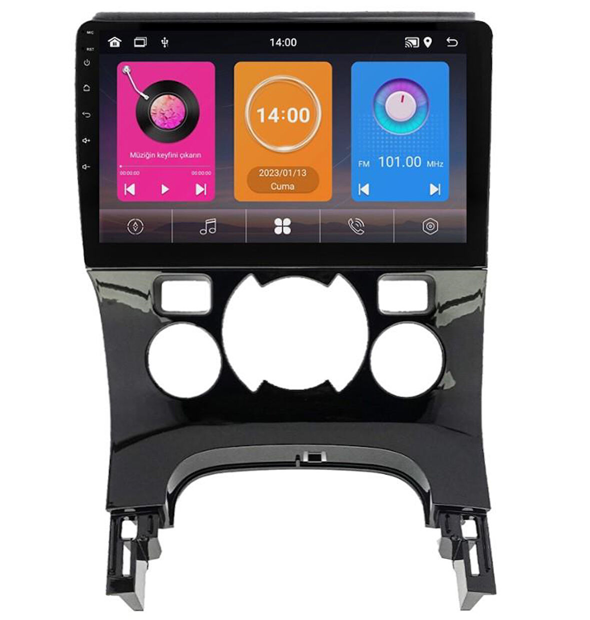 Peugeot 3008 Android Multimedya Sistemi (2009-2016) for-x 6/128dsp