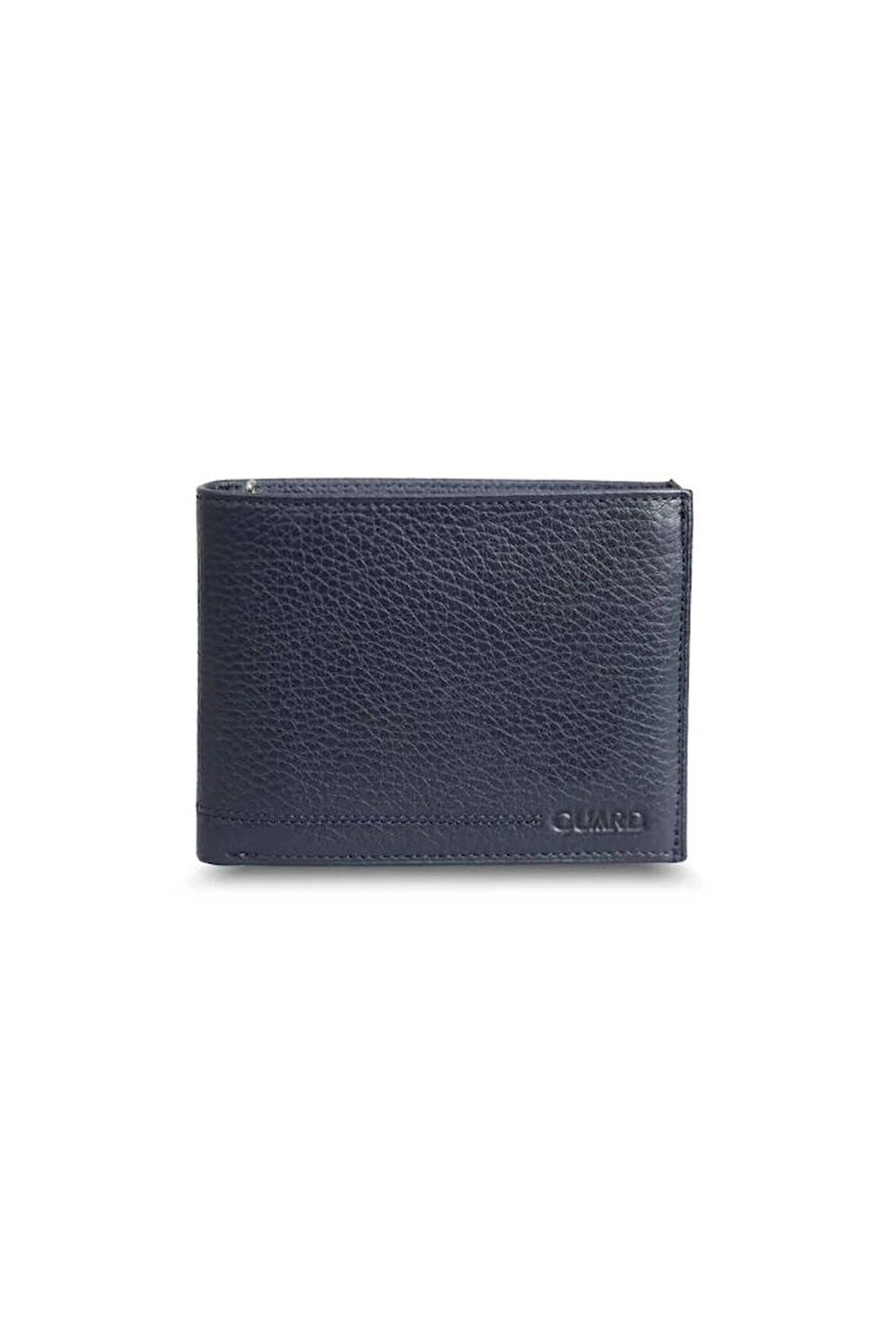Guard Lacivert Bozuk Para Bölmeli Deri Erkek Cüzdanı