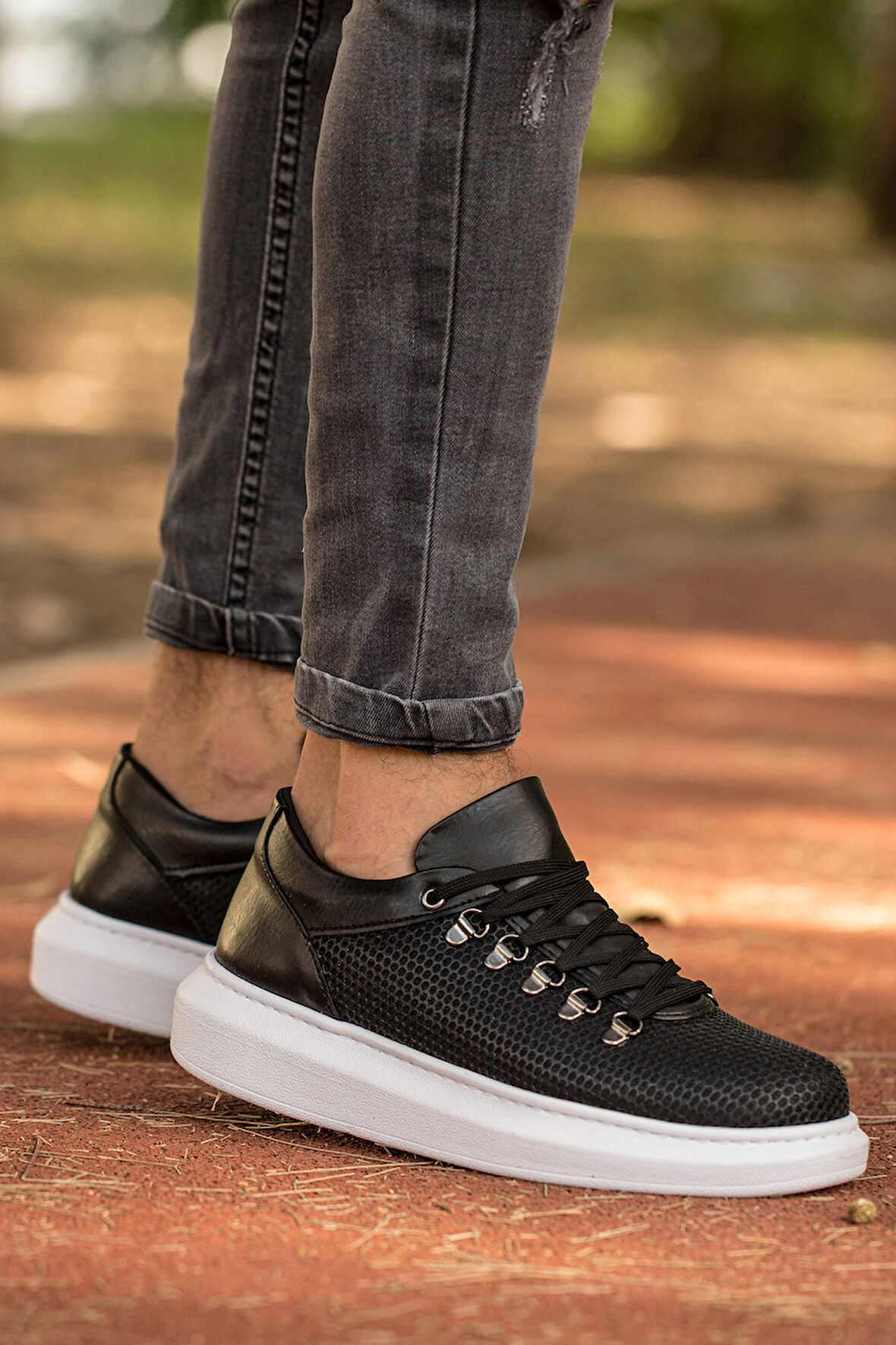 MN021 - CBT Favo Erkek Ayakkabı SIYAH