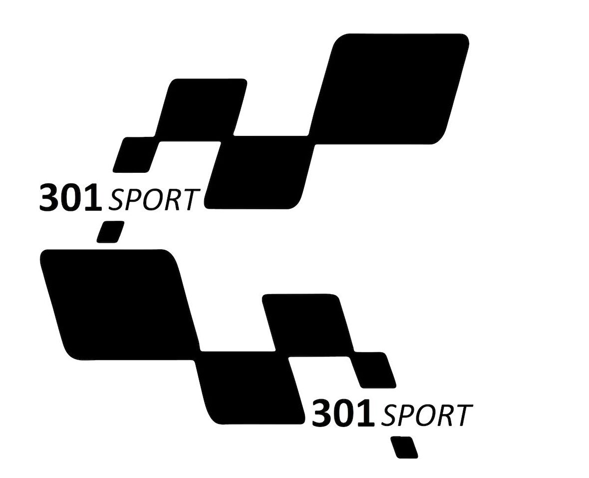 301 sport Etiket Yapıştırma 30cmx11cm MMD130
