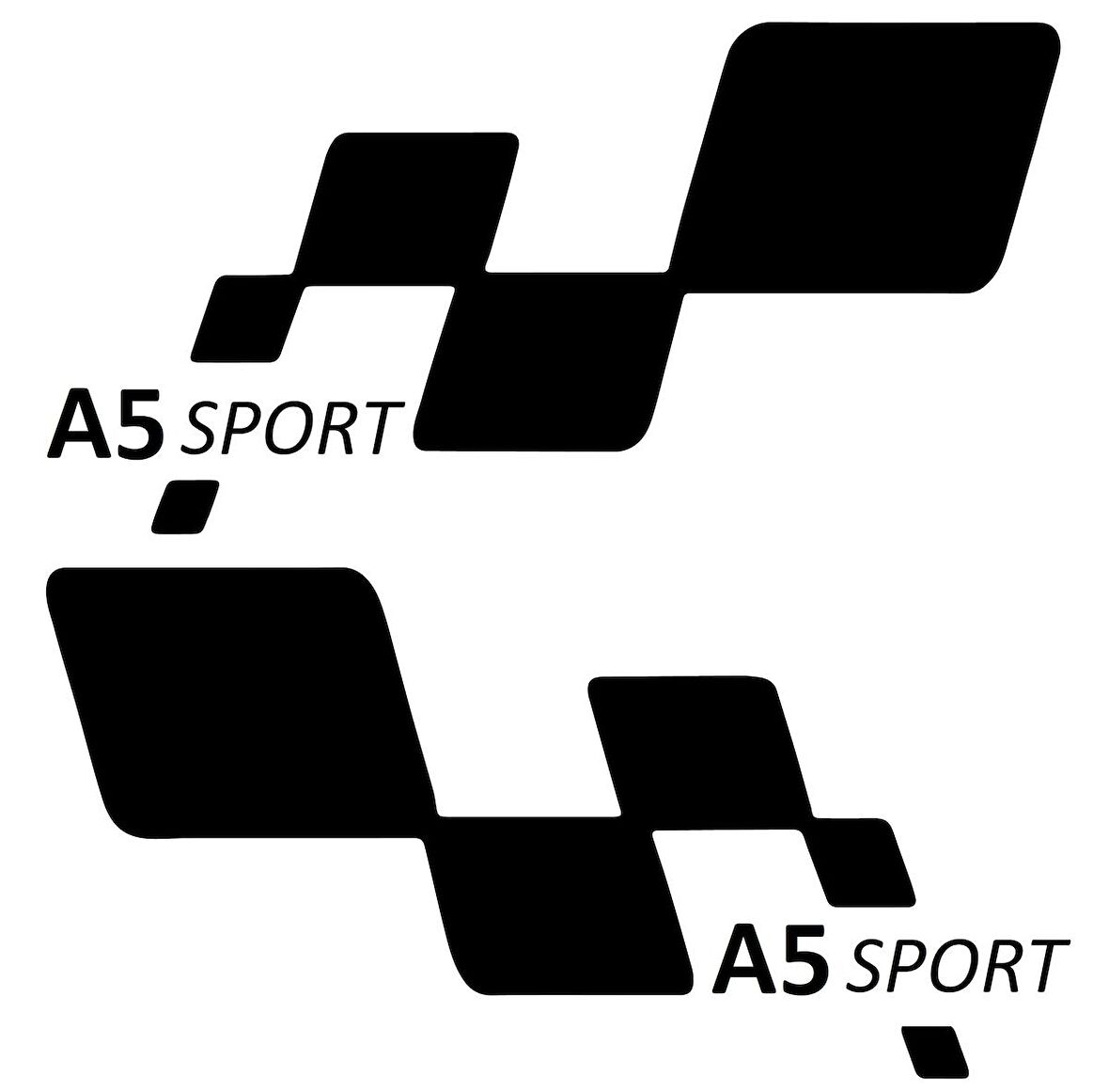 a5 sport Etiket Yapıştırma 30cmx11cm MMD144