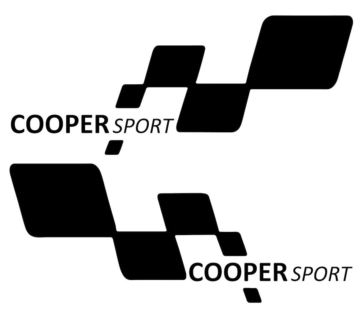 cooper sport Etiket Yapıştırma 30cmx11cm MMD185