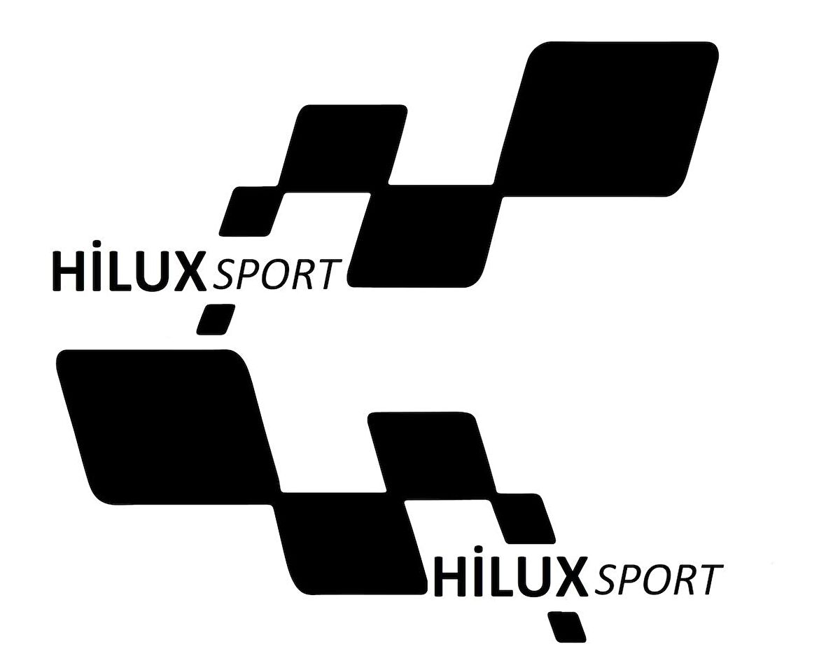 hilux sport Etiket Yapıştırma 30cmx11cm MMD224