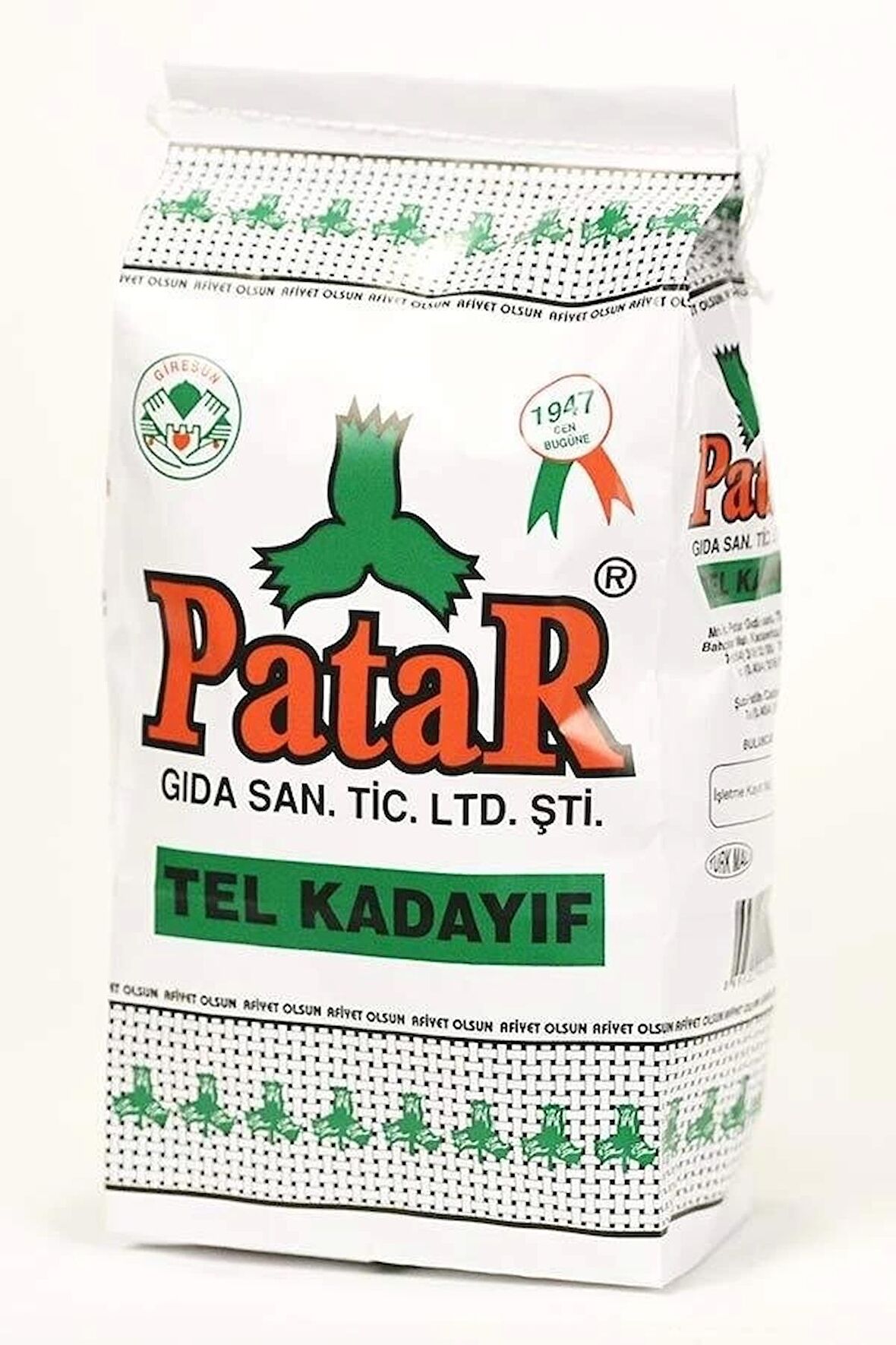 Patar Tel Kadayıf 450 Gr x 2 Paket