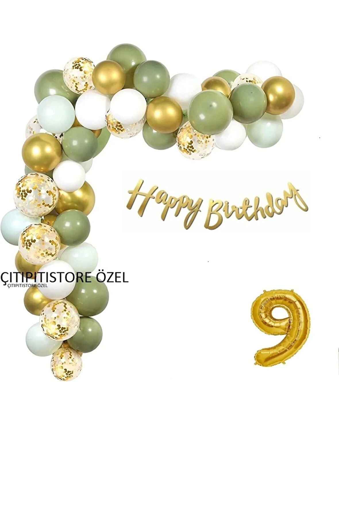 Lüks Balon Zincir Seti