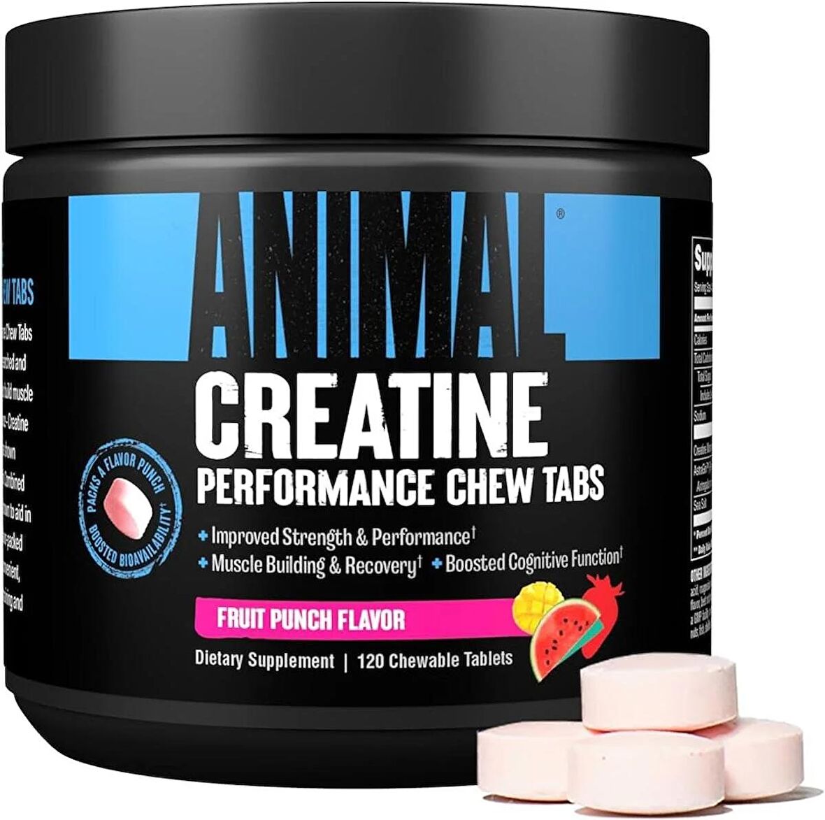 Universal Animal Creatine Chews 120 tablet