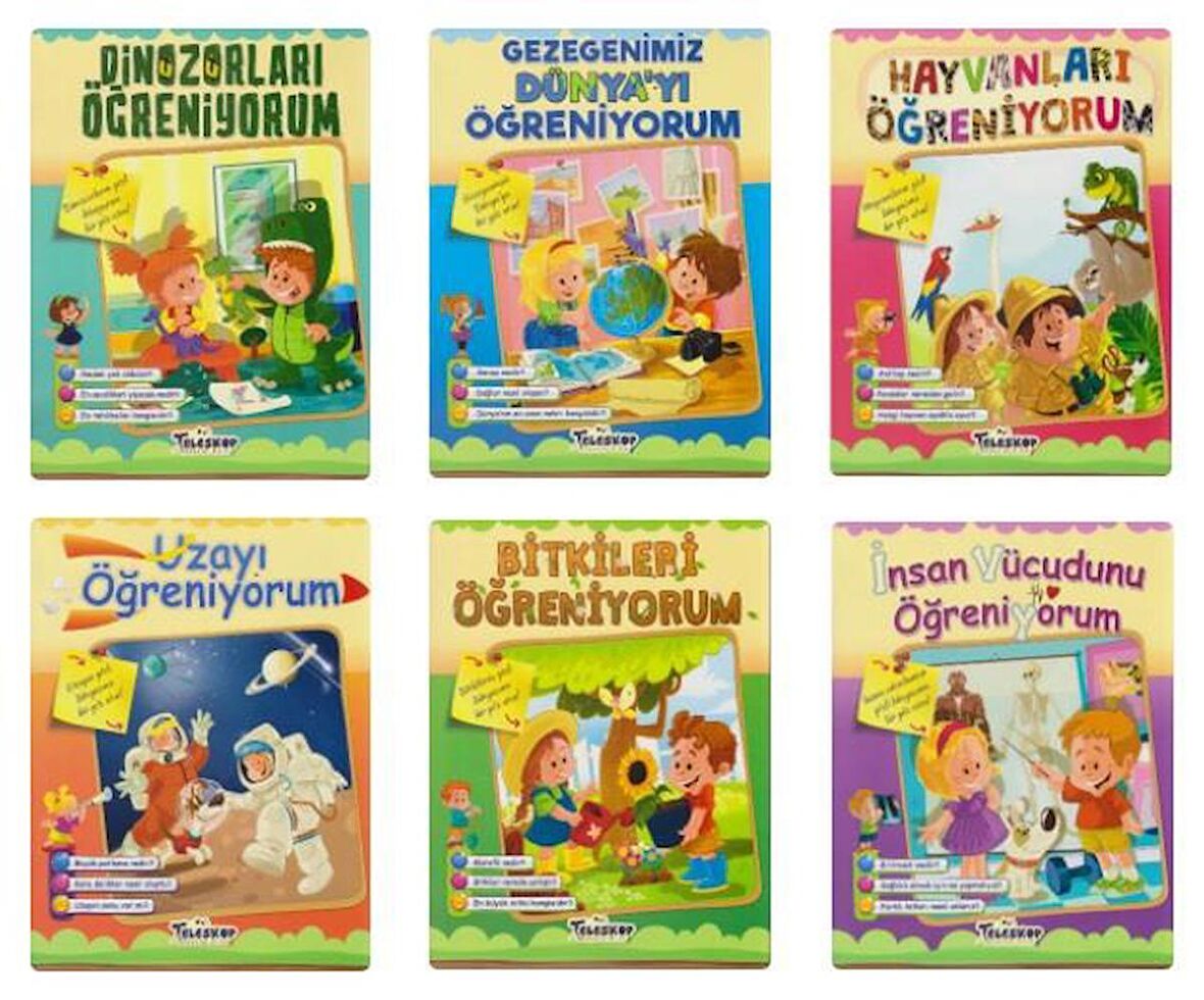 Öğreniyorum Serisi 6 Kitap