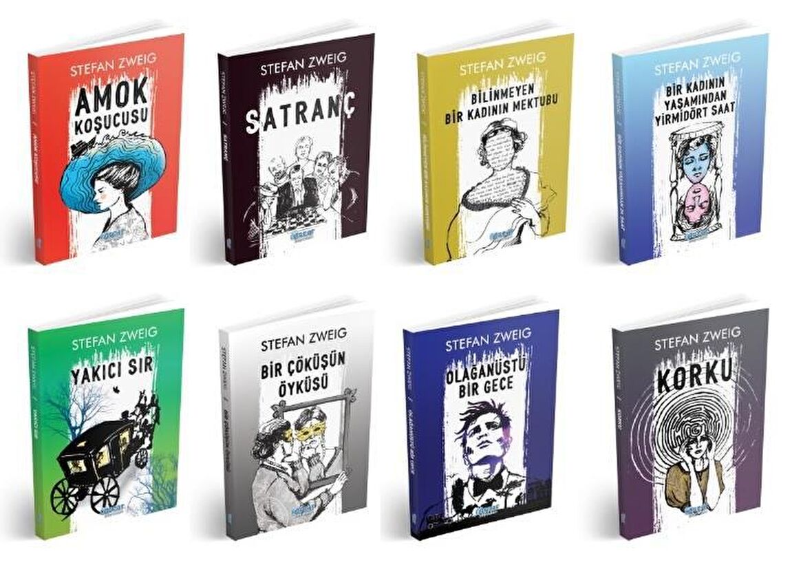 Oscar Stefan Zweig Seti 8 Kitap