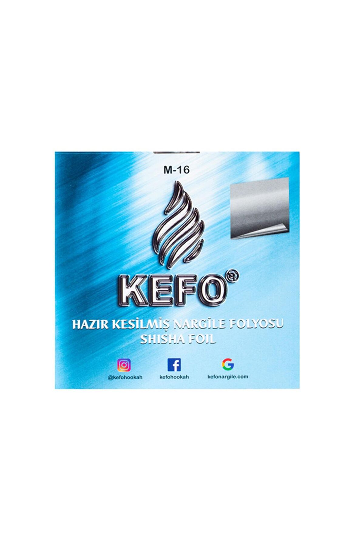 Hazır Kesilmiş Nargile Folyosu 40 Mikron
