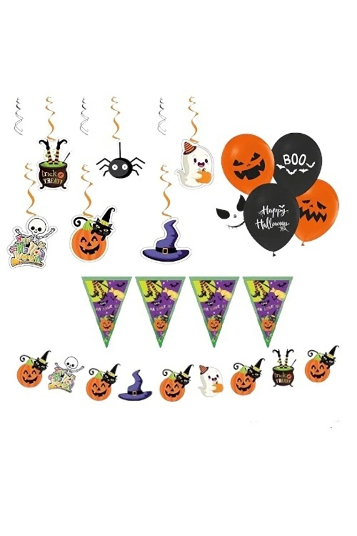 Halloween Parti Süs Seti Süs