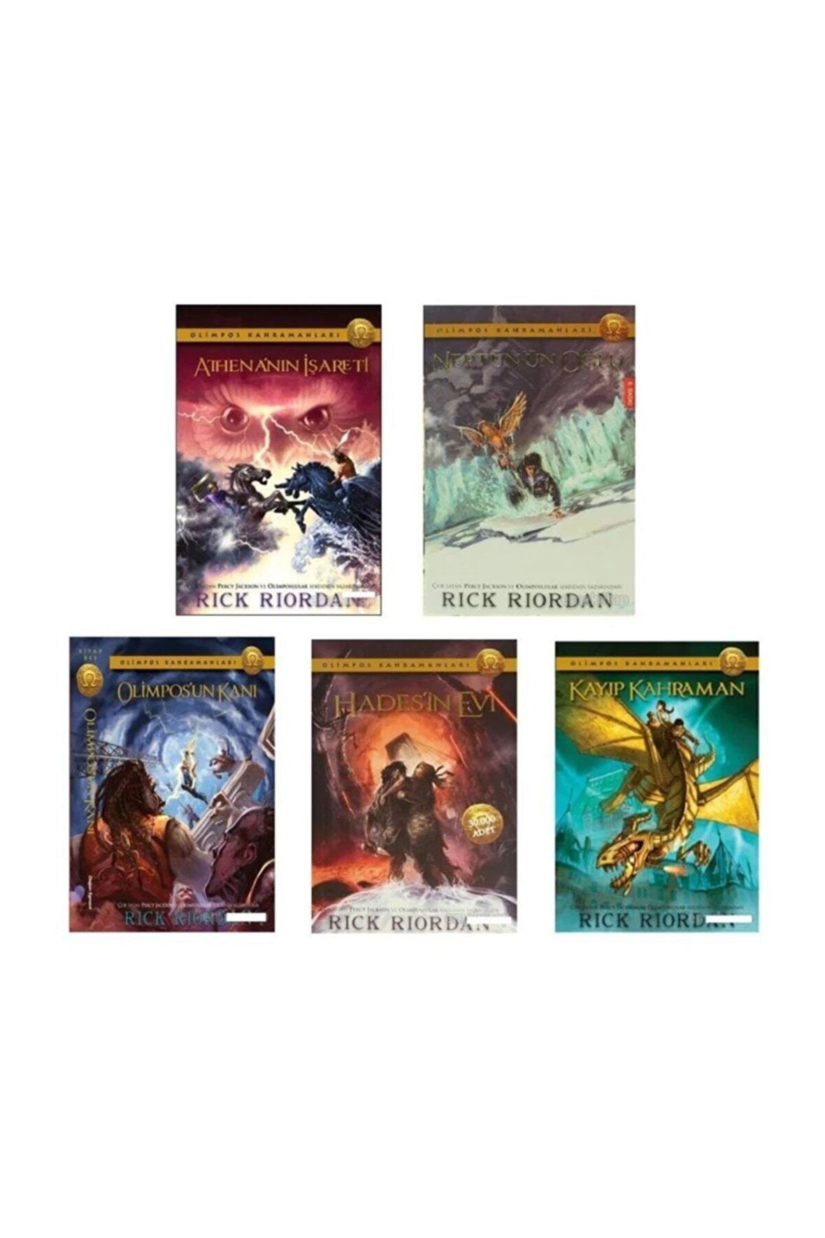 Olimpos Kahramanları 5 Kitap Set Rick Riordan 