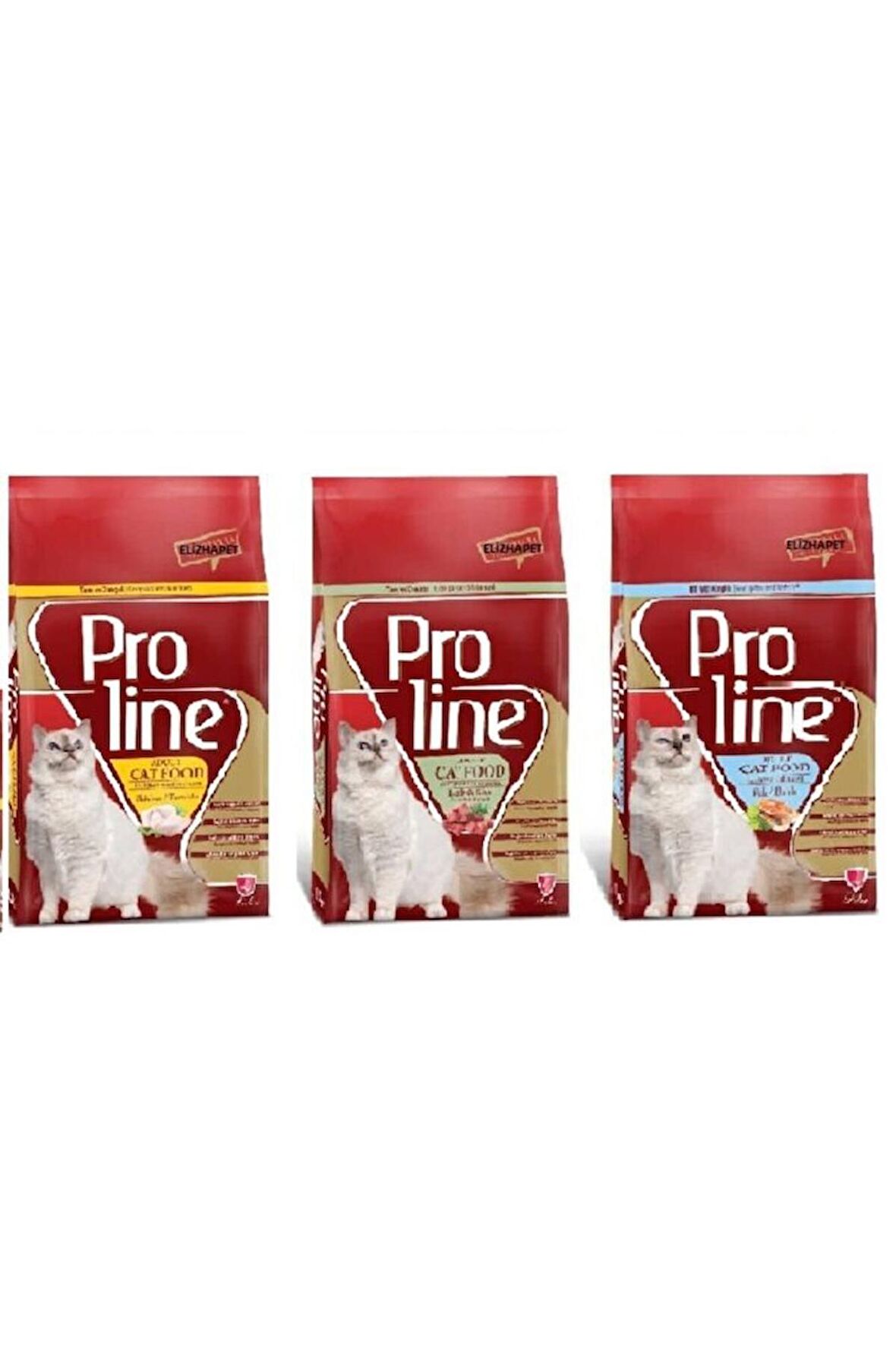 Proline Tavuk,kuzu Balıklı Yetişkin Kedi Maması 1.5 Kg X 3 Paket