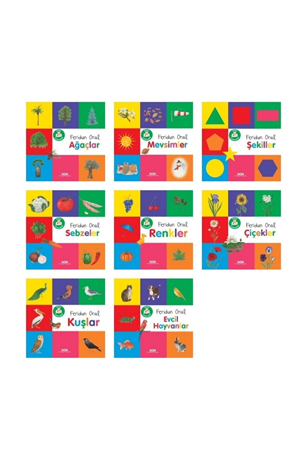 Minik Kitaplarım Serisi 8 Kitaplık Set