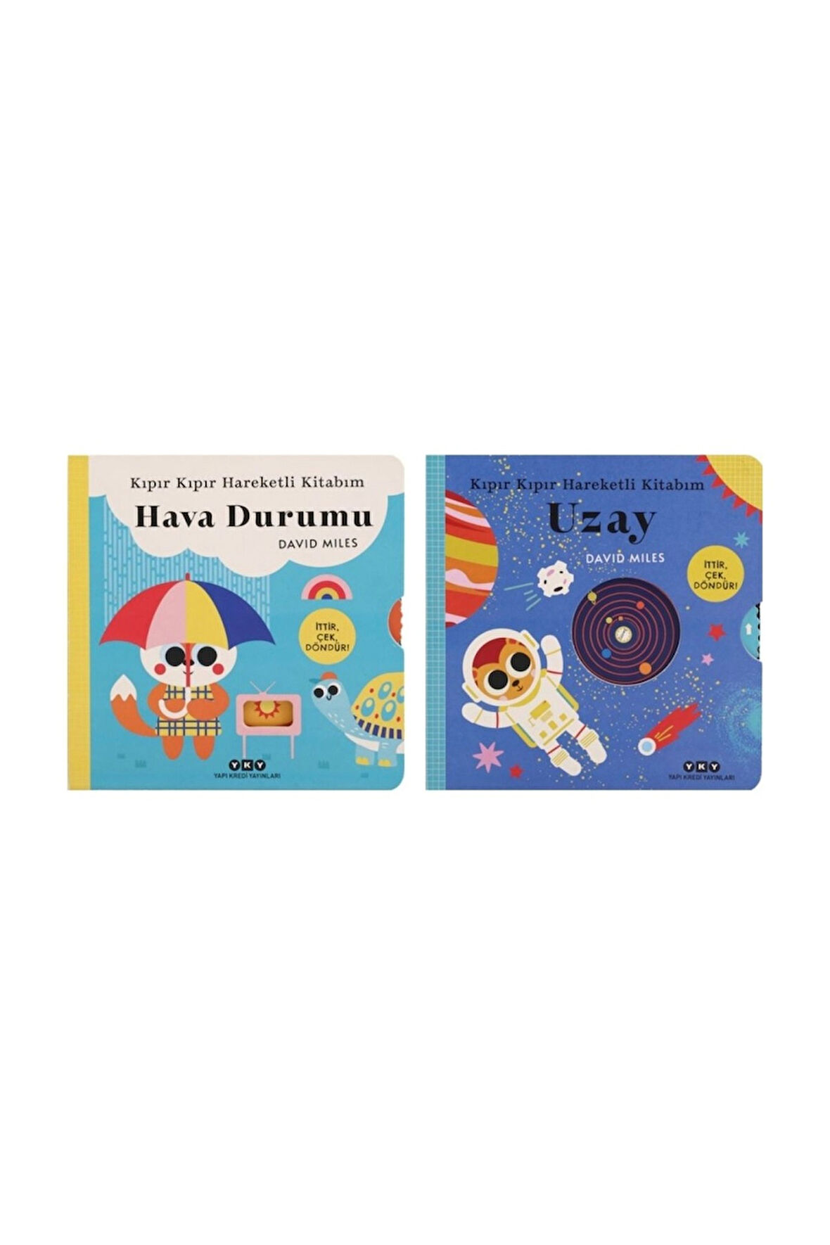 Kıpır Kıpır Hareketli Kitabım Hava Durumu ve Uzay
