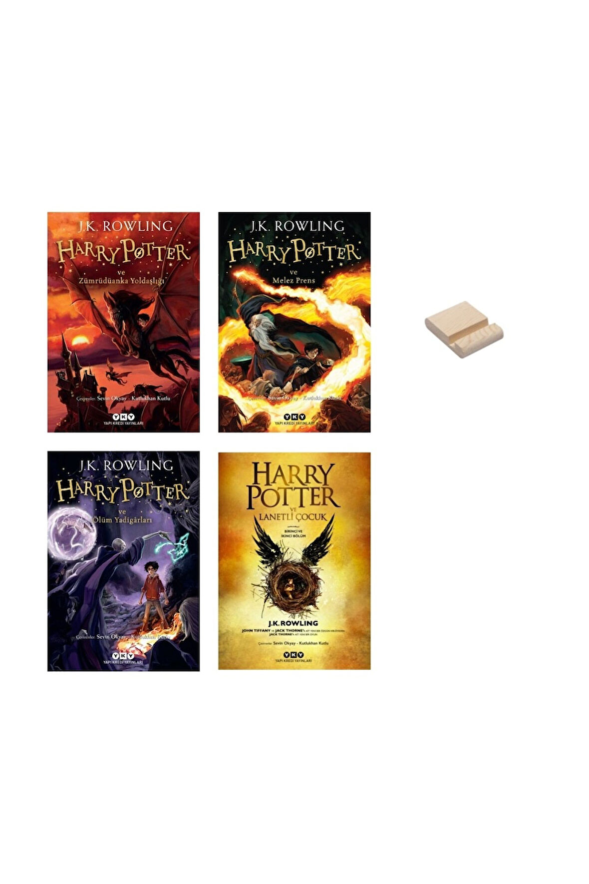 Harry Potter Serisi (Zümdüanka Yoldaşlığı - Melez Prens - Ölüm Yadigarları ve Lanetli Çocuk)