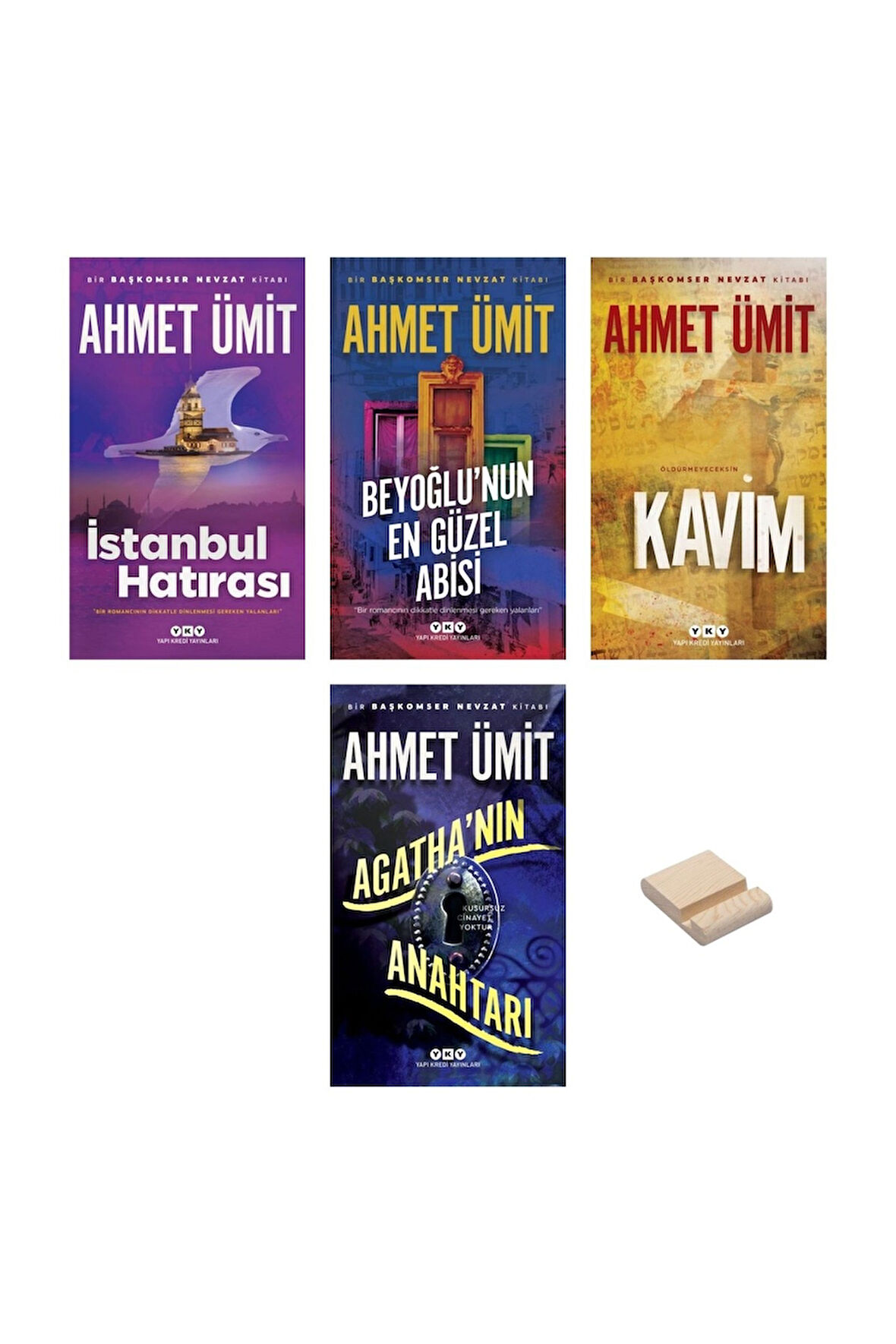 Ahmet Ümit Polisiye Romanları 4lü Set