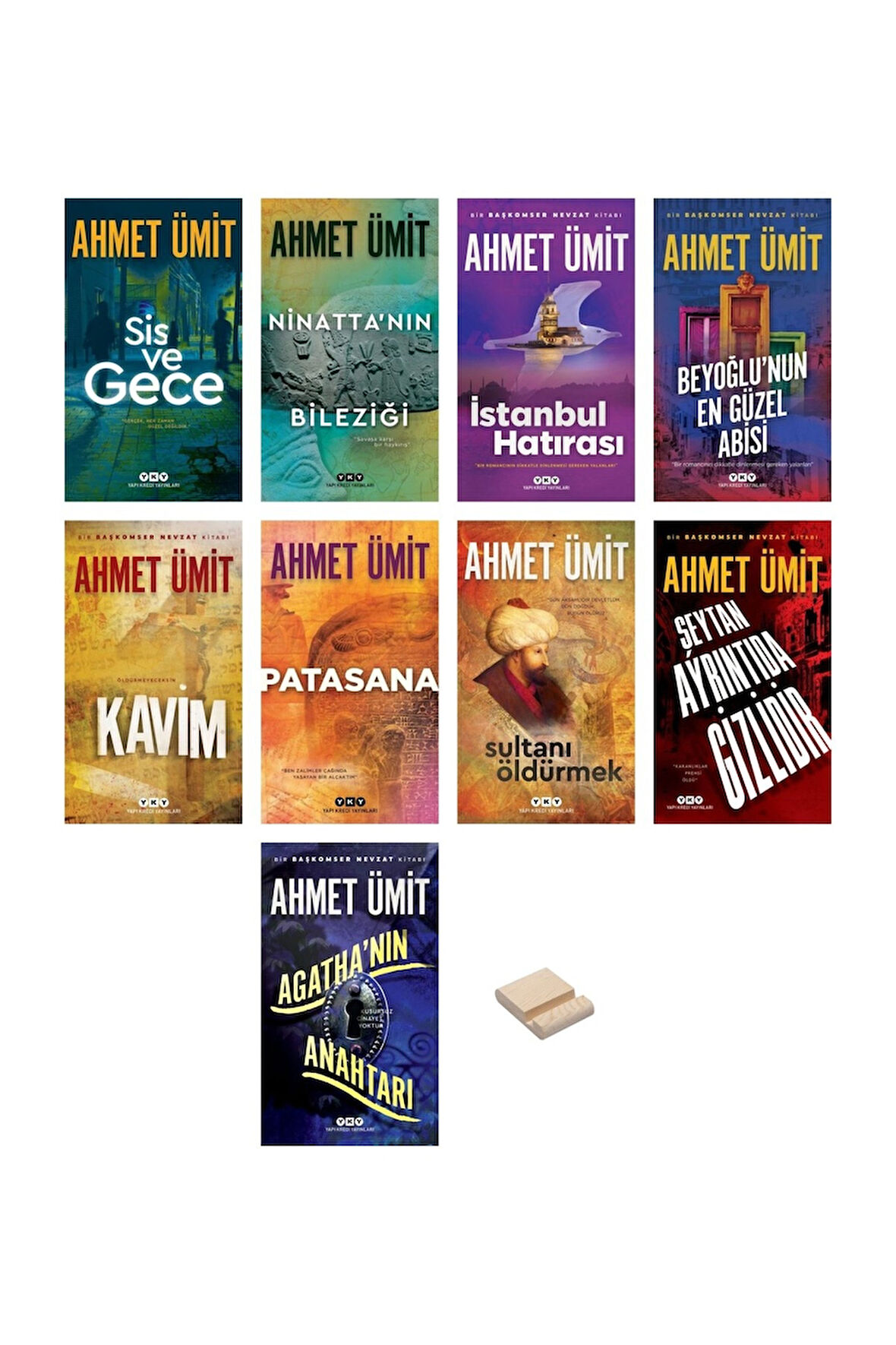 Ahmet Ümit Polisiye Romanları 9lu Set