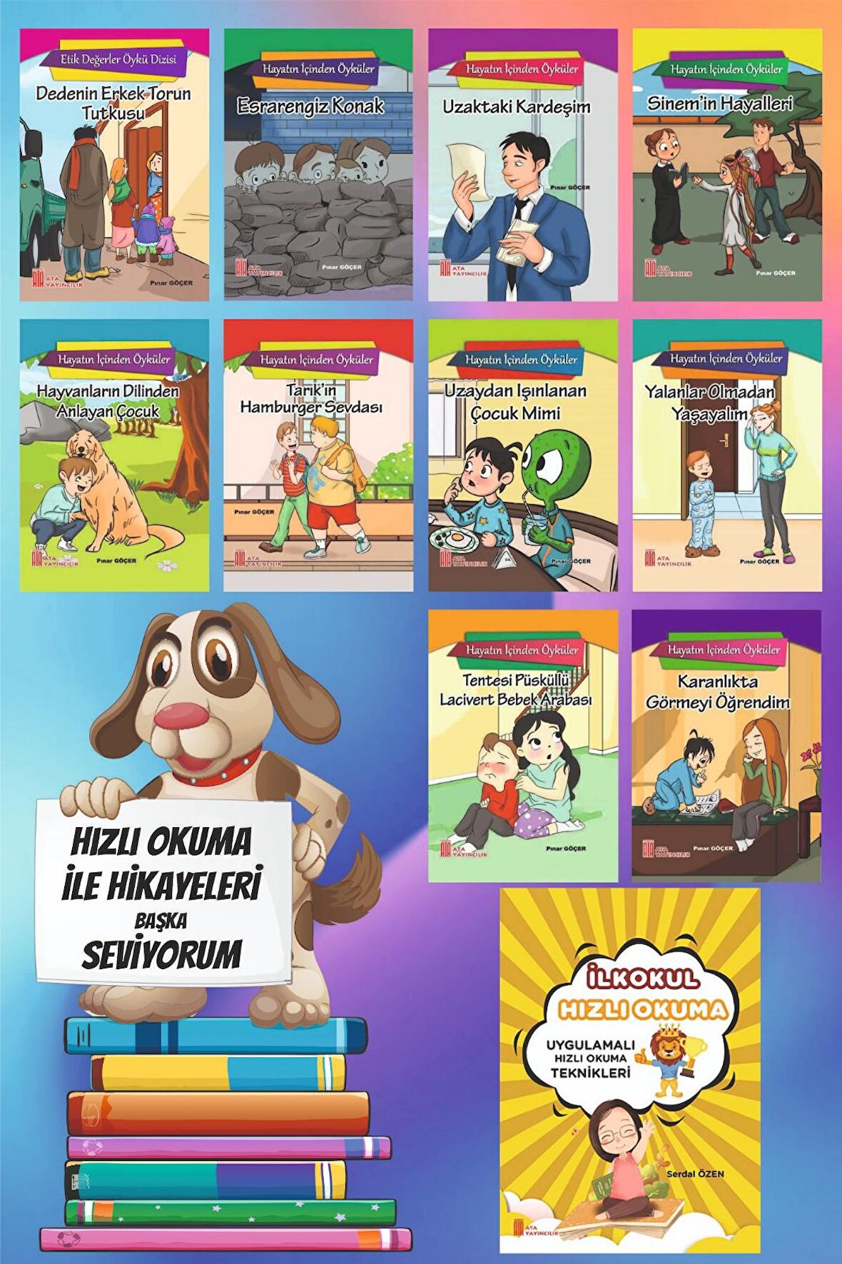 Ata 3.Sınıflar İçin Hayatın İçinden Öykü Dizisi+Hızlı Okuma