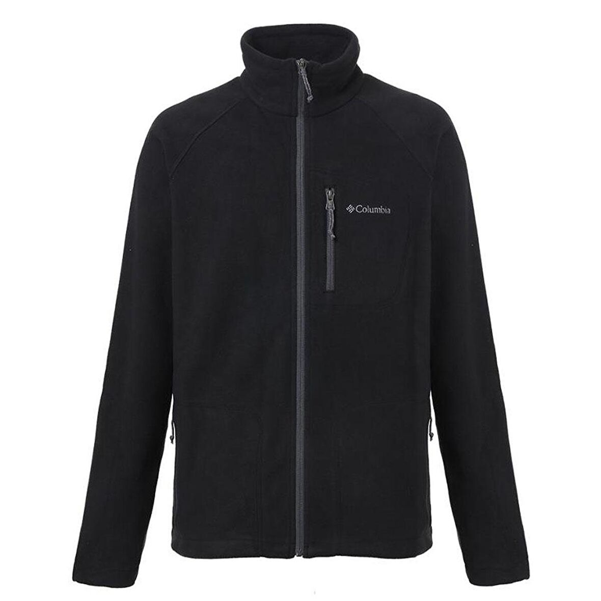 Columbia Fast Trek II Full Zip Fleece Erkek Siyah Outdoor Polar AE3039-010