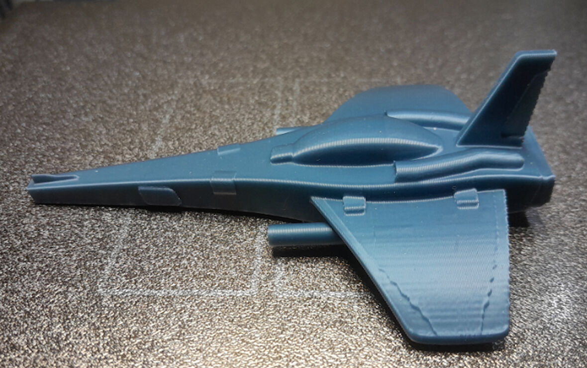 Mini Ufak Uzay gemisi Oyuncak uçak Doğal PLA Malzeme 14CM
